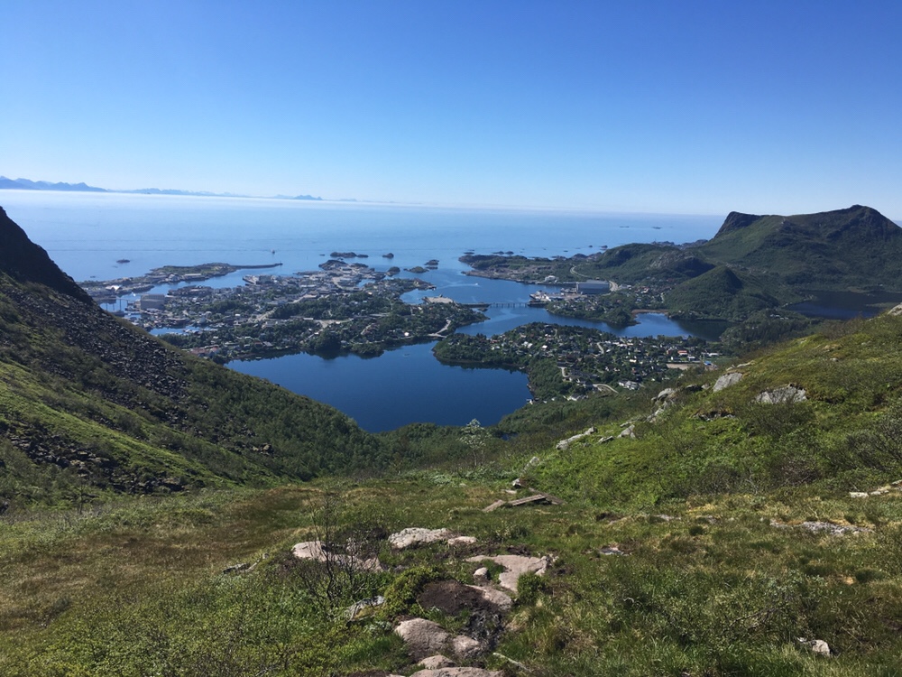 Lofoten – 02.07.2018 – 7. Tag: Dreigipfelwanderung in Svolvær (Tuva, Jomfrutindan, Blåtinden)