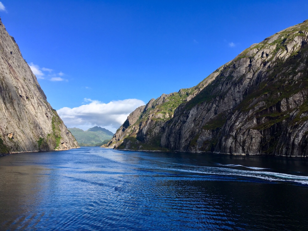 Lofoten – 06.07.2018 – 11. Tag: Fahrt mit den Hurtigruten in den Trollfjord