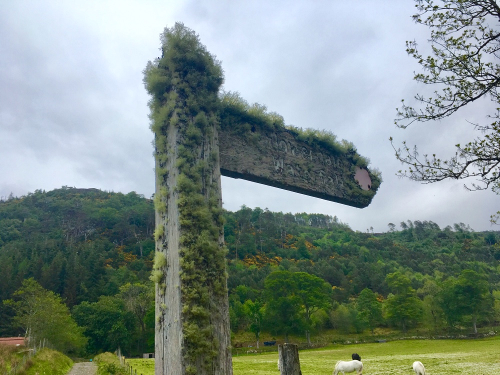Schottland (Gairloch) – 11.05. – 25.05.2019 – 8. Tag Umzug und Spaziergang zum&nbsp;Wasserfall