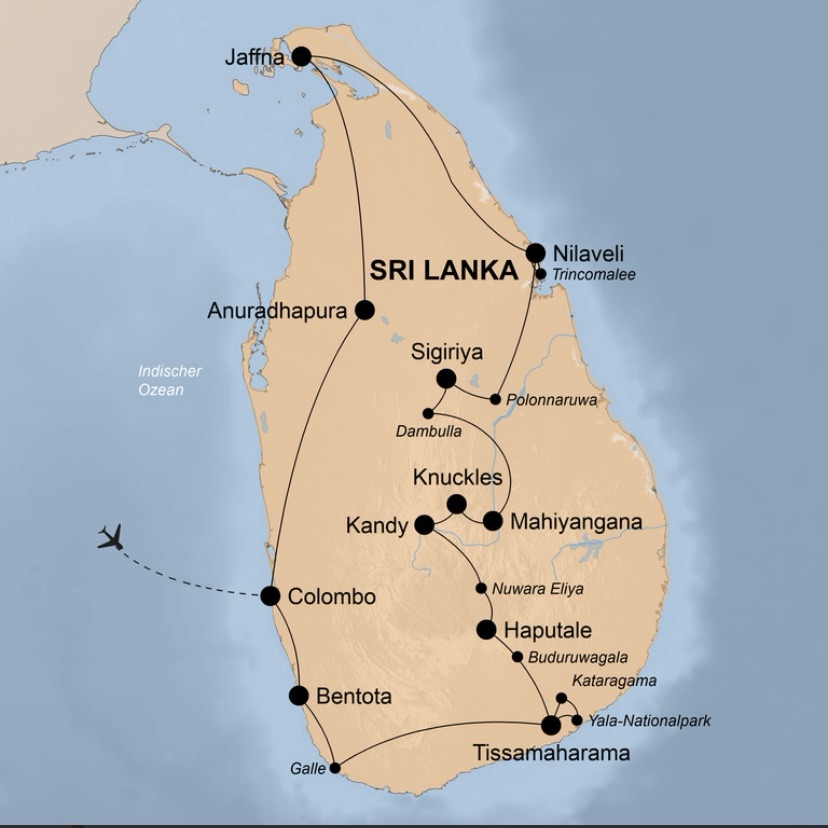 10.03.-31.03.2024 Sri Lanka –&nbsp;Vorbericht
